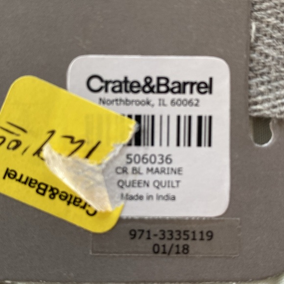 Crate and Kids Marine Crib Quilt - Picture 5 of 5